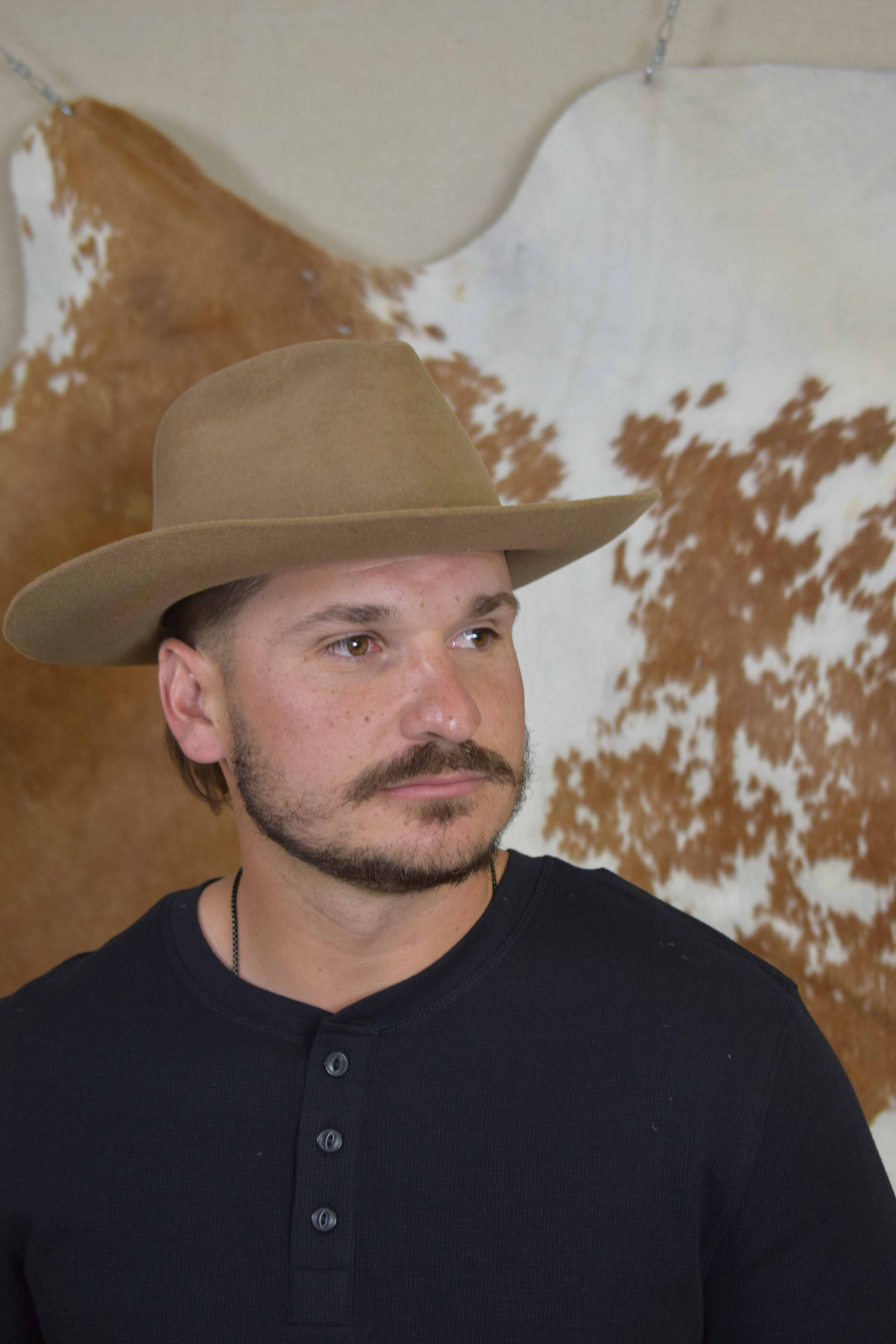 Pendleton Tan Wool Outback Cowboy Hat