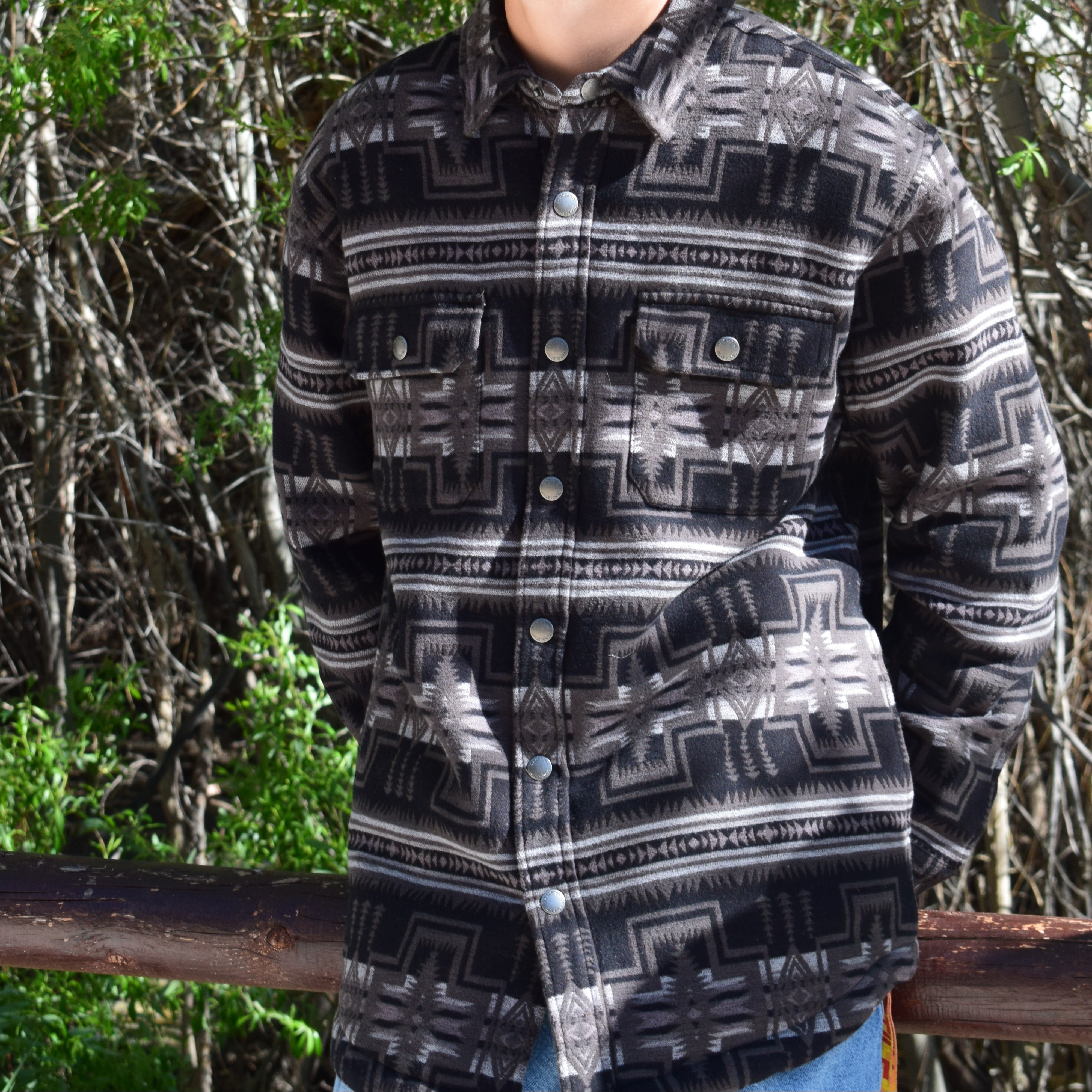 Pendleton Bay City Shirt Jacket Charcoal