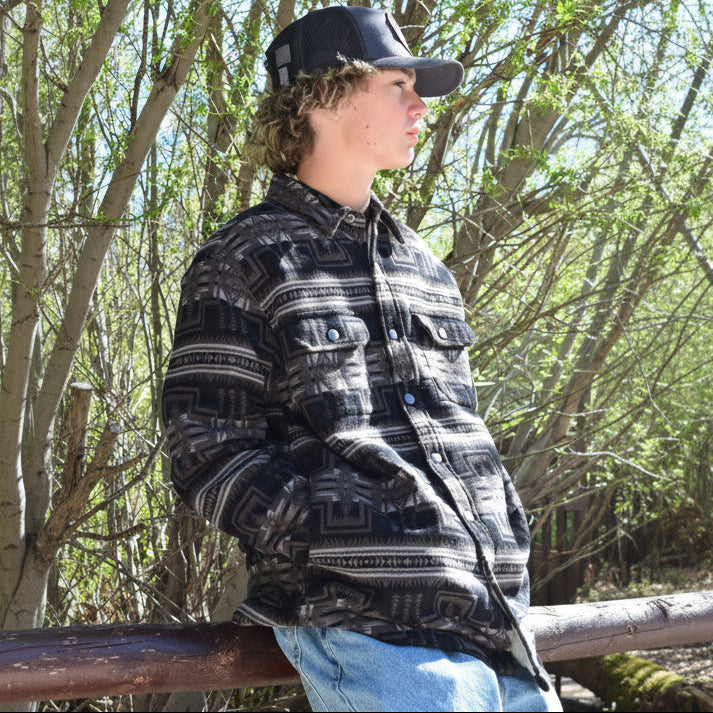 Pendleton Bay City Shirt Jacket Charcoal