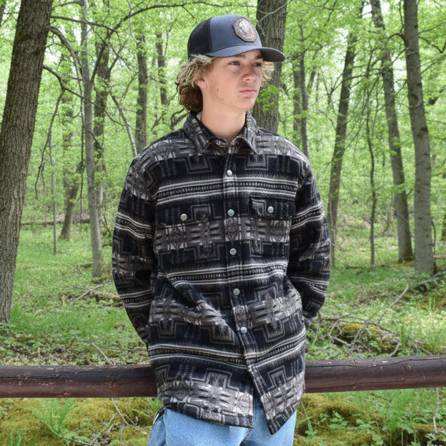 Pendleton Bay City Shirt Jacket Charcoal