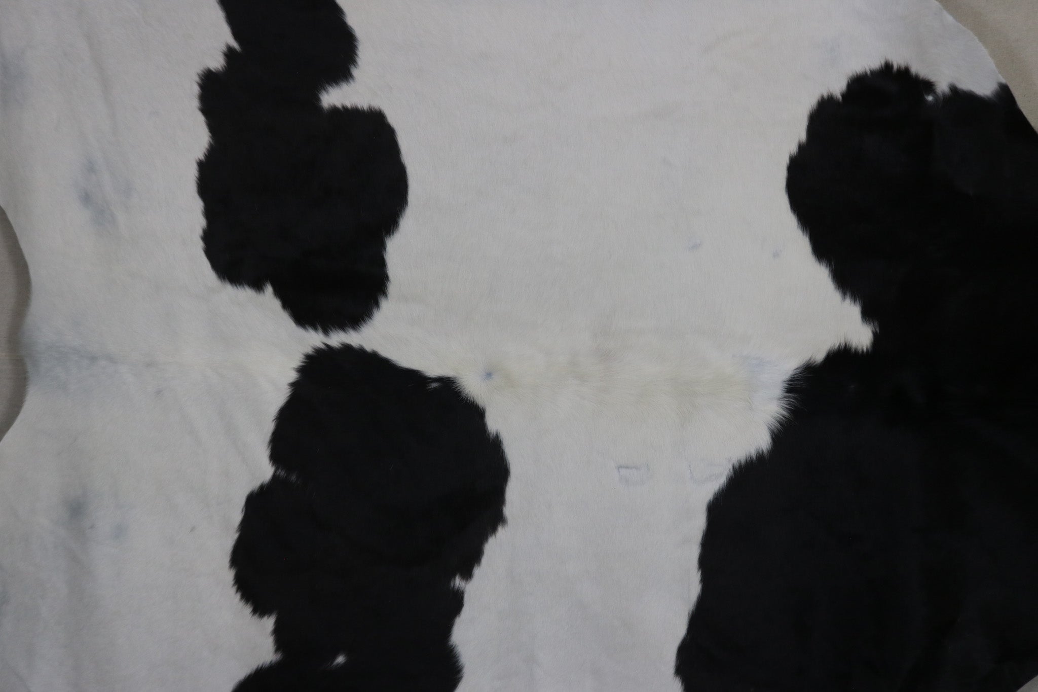 Unique Black and White Cowhide Handmade in Brazil