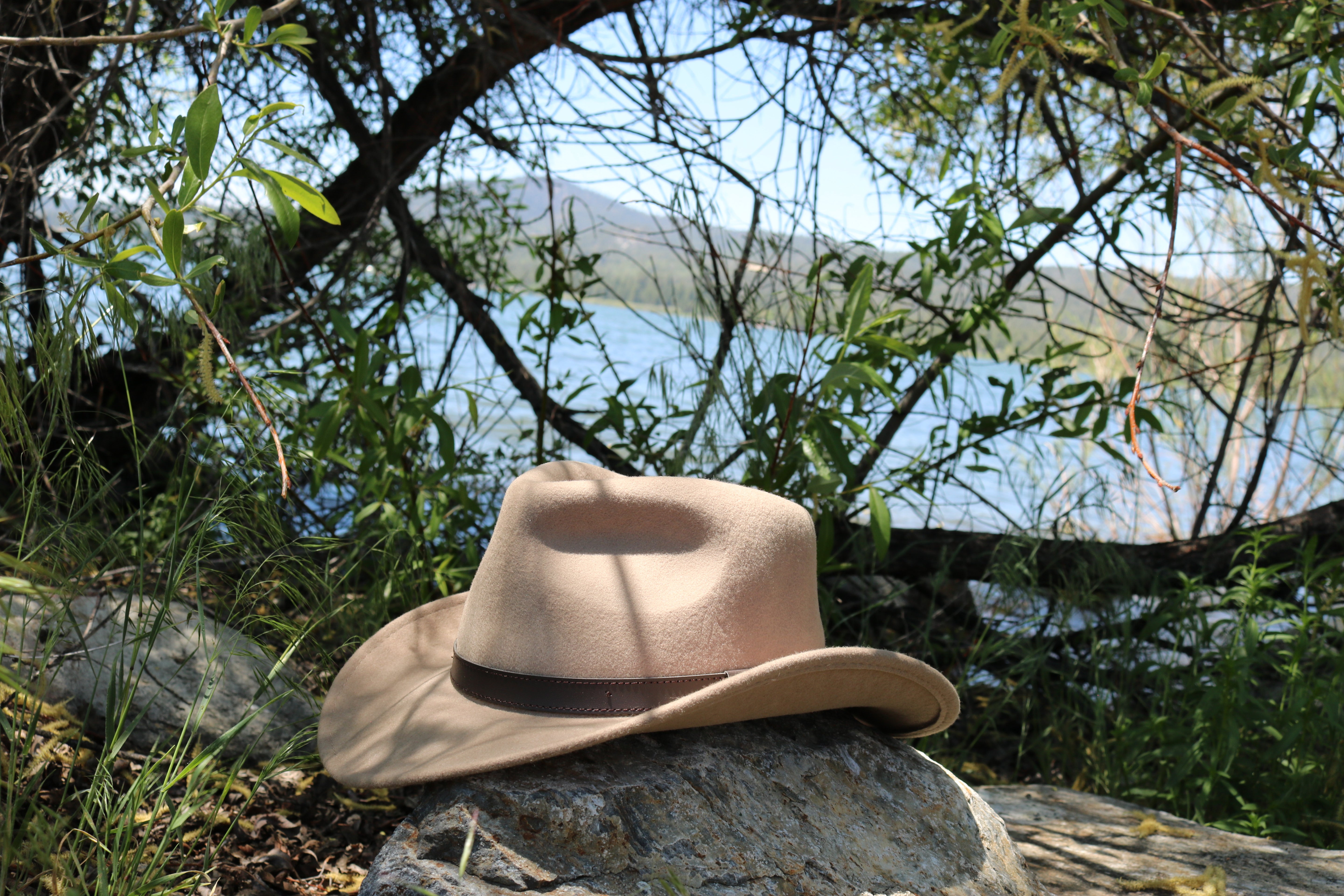 Pendleton Tan Wool Outback Cowboy Hat