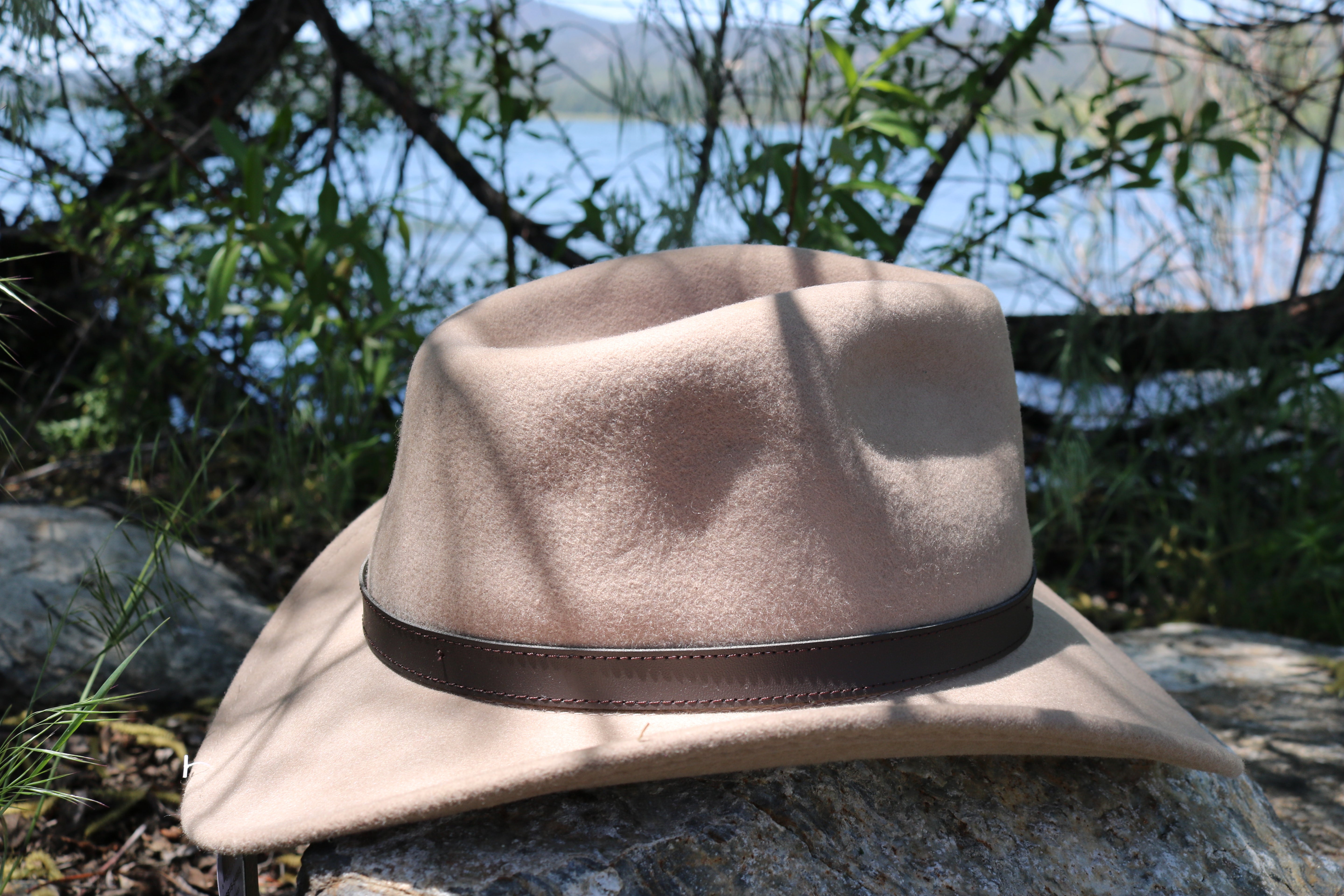 Pendleton Tan Wool Outback Cowboy Hat