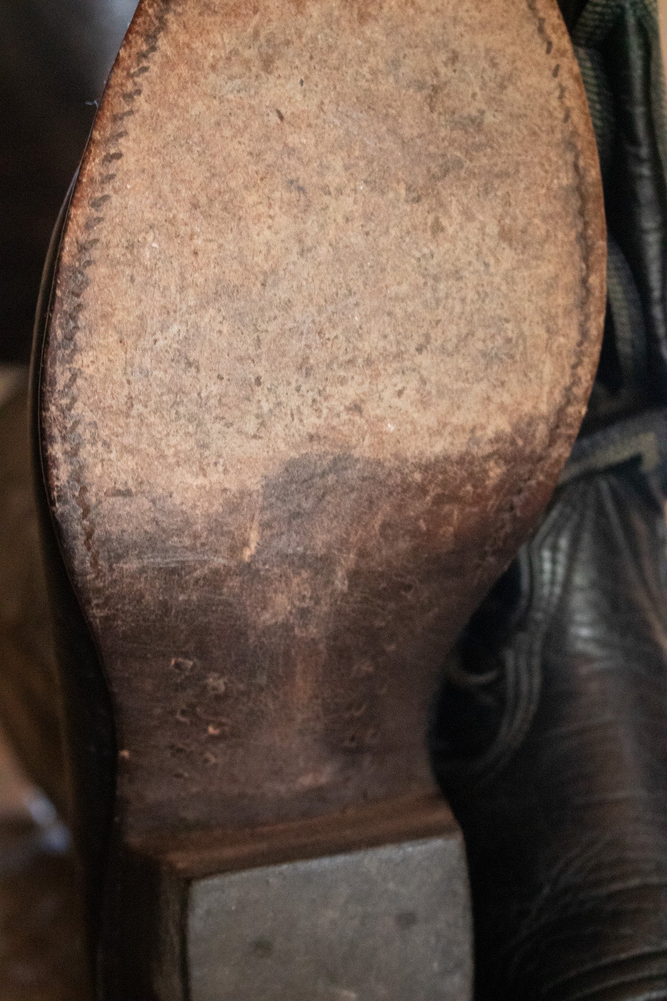 Nocona Black Leather Cowboy Boots